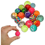 Decopatent ® Uitdeelcadeaus 100 Stuks Mix Stuiterballen Ø2.7 Cm -