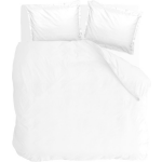 Walra Vintage Satin Dekbedovertrek 200 x 220 cm - Wit