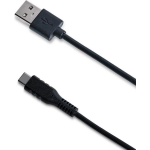 Usb-kabel Type-c, 1 Meter, - Rubber - Celly - Negro