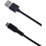 Usb-kabel Type-c, 1 Meter, - Rubber - Celly - Zwart