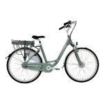 Vogue Elektrische fiets Basic Green dames 49cm 468 Watt - Groen