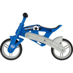 Nijdam Loopfiets Verstelbaar N Rider Loopfiets Met 2 Wielen 10 Inch Junior - Blauw