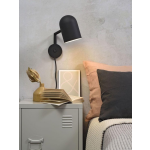 It's about RoMi Marseille Wandlamp - Zwart