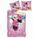 Disney dekbedovertrek Minnie Mouse 200 x 140 cm microfiber - Roze