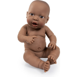 Bayer babypop Newborn Black Girl 42 cm - Bruin