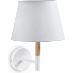 Kave Home Moskov Wandlamp Ø 24 cm - Blanco