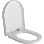 Clou First toiletzitting met deksel soft closing en quick release systeem B36xH4.8xD42cm CL/04.06030 - Wit