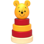 Disney stapeltoren Winnie the Pooh junior 10 cm hout 5 delig - Geel