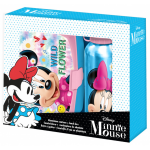 Disney lunchset Minnie Mouse junior aluminium 2 delig - Blauw