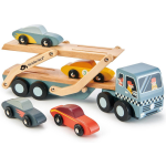 Tender Leaf Toys autotransporter junior 51,5 cm hout 5 delig