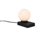 TRIO Davi Tafellamp Ø 12 cm - Zwart