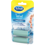 Scholl Velvet Smooth Wet&Dry - Elektrische Voetvijl Navulling 2 stuks