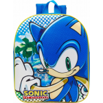 SEGA rugzak Sonic 3D 5 liter EVA - Blauw