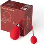 Magic Motion Love Egg Magic Sundae - App controlled - Rood