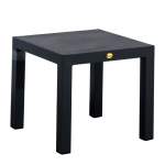 Oosterik Home Bijzet tafel Milford Concrete Black - Zwart