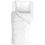 Walra Vintage Satin Dekbedovertrek 140 x 220 cm - Wit