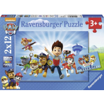 Ravensburger Paw Patrol Puzzelset Ryder En De Pups - 2 X 12 Stukjes