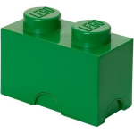 Lego Brick 2 Opbergbox - Donker - Groen