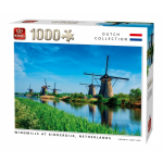 King Legpuzzel Windmolens Kinderdijk 1000 Stukjes