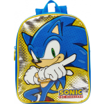 SEGA rugzak Sonic 6 liter 30 x 24 cm polyester - Blauw