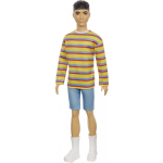 Barbie tienerpop Ken fashionista meisjes 30 cm zwart 5 delig - Púrpura