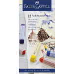 Faber Castell pastelkrijt Creative Studio soft 12 stuks