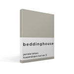 Beddinghouse Percale Katoen Kussenslopen (Set Van 2) - 100% Percale Katoen - 60x70 Cm - Standaardmaat - Sand - Geel