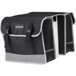 Dunlop Dubbele Fietstas - 40 X 36 X 12 Cm - Waterdicht - Zwart