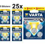 Varta Lithium Cr2032 Blister 5 5 Pakjes (25stuks)