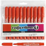 Colortime Stiften Lijndikte 5 Mm Donker 12 Stuks - Oranje