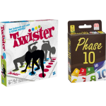 Hasbro Spellenbundel - Bordspellen - 2 Stuks - Twister & Phase 10