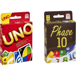 Hasbro Spellenbundel - Bordspellen - 2 Stuks - Uno & Phase 10
