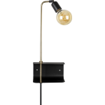 Dutchbone Shaw Wandlamp - Zwart