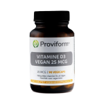 Proviform Vitamine D3 vegan 25 mcg