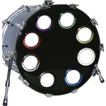 Bass Drum O s HBL4 4 inch bassdrum port zwart