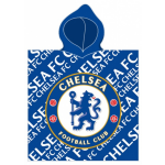 Chelsea badponcho logo 60 x 120 cm - Blauw