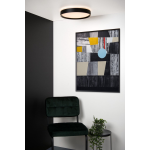 Lucide Nuria Plafondlamp Ø 40 cm - Zwart