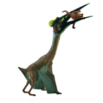 Collecta Prehistorie: Quetzalcoatlus Met Prooi - Bruin