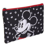 Disney make uptasje Mickey Mouse 21 cm polyester zwart/rood