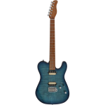 Sire Larry Carlton T7 Flame Maple Transparent Blue elektrische gitaar