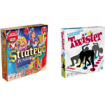 Hasbro Spellenbundel - Bordspel - 2 Stuks - Stratego Junior & Twister -