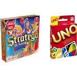Hasbro Spellenbundel - Bordspel - 2 Stuks - Stratego Junior & Uno