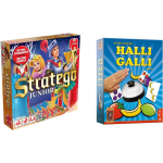 Hasbro Spellenbundel - Bordspel - 2 Stuks - Stratego Junior & Halli Galli