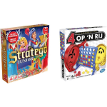 Hasbro Spellenbundel - Bordspel - 2 Stuks - Stratego Junior & Vier Op 'N Rij