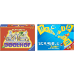Ravensburger Spellenbundel - Bordspel - 2 Stuks - Mijn Eerste Doolhof & Mattel Scrabble Junior