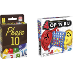 Hasbro Spellenbundel - Bordspellen - 2 Stuks - Phase 10 & Vier Op 'N Rij