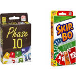 Mattel Spellenbundel - Kaartspel - 2 Stuks - Phase 10 & Skip-bo
