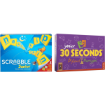 Mattel Spellenbundel - Bordspel - 2 Stuks - Scrabble Junior & 30 Seconds Junior