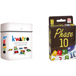 Mattel Spellenbundel - Kaartspel - 2 Stuks - Kwatro & Phase 10