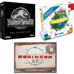 Spellenset - 3 Stuks - Jurassic World The Boardgame & Ik Hou Van Holland Bordspel & Expeditie Robinson De Eilandraad